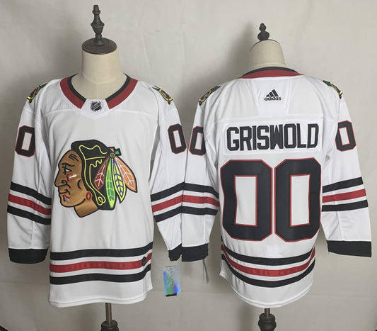 NHL Chicago Blackhawks GRISWOLO # 00 Jersey