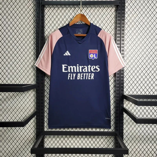 2023/2024 Lyon Training Wear sapphire Football Shirt