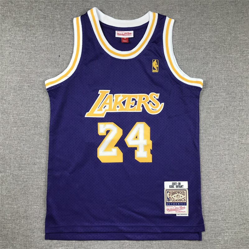 KID Lakers #24 purple gold label