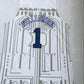 NCAA Duke University No. 1 Zion Williamson White Embroidered Jersey