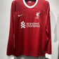 2023/2024 Long Sleeve Liverpool Home Football Shirt 1:1 Thai Quality