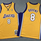 KID Lakers #8 yellow V-neck
