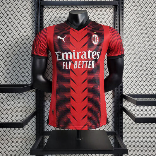 2023/2024 Player Version AC Milan Home Football Shirt 1:1 Thai Quality