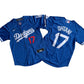 KID Youth Los Angeles Dodgers #17 Shohei Ohtani  Royal Blue Jersey