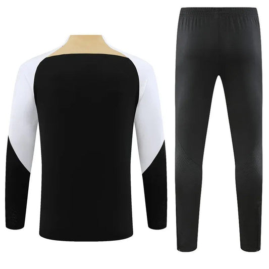 2023/2024 Chelsea Half-Pull Training Suit Black Football Shirt 1:1 Thai Quality