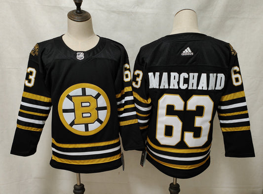 NHL Boston Bruins MARCHAND # 63 Jersey