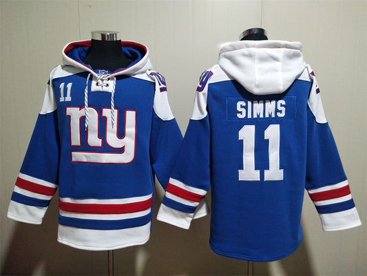 New York Giants Hoodie #11 SIMMS