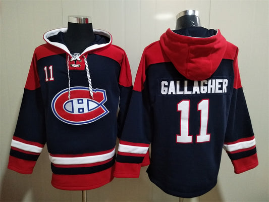 Montreal Canadiens Hoodie #11 GALLAGHER