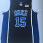NCAA Duke University No. 15 Jahlil Okafor black embroidered jersey
