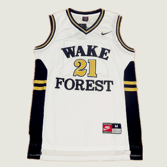 NCAA Wake Forest University No. 21 Duncan White Jersey