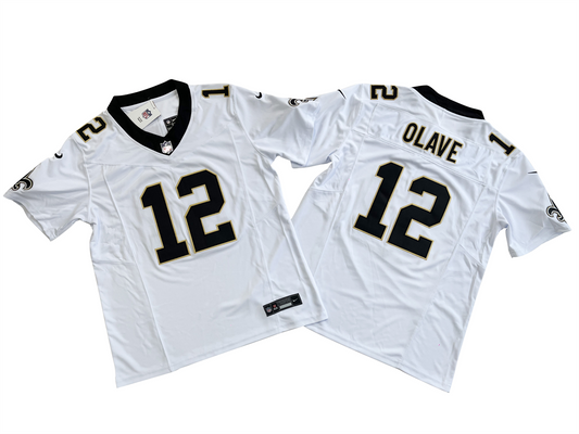 New Orleans Saints 12# Chris Olave  Vapor F.U.S.E. Limited Jersey