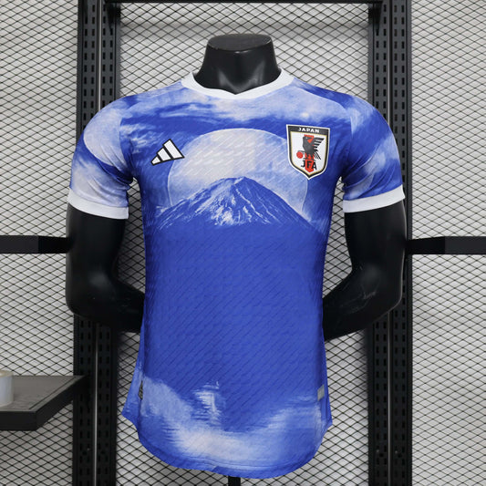 2023/2024 Player Version Japan Special Edition Blue Football Jersey
