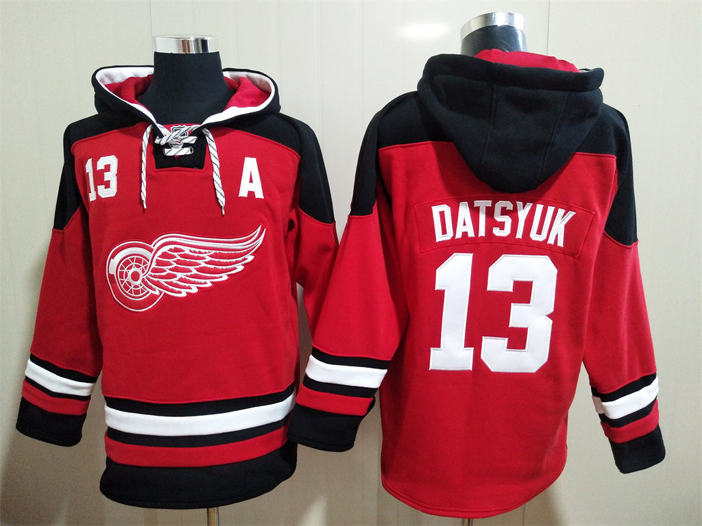 Detroit Red Wings Hoodie #13 DATSYUK