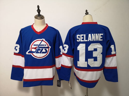 NHL Winnipeg Jets SELANNE # 13 Jersey
