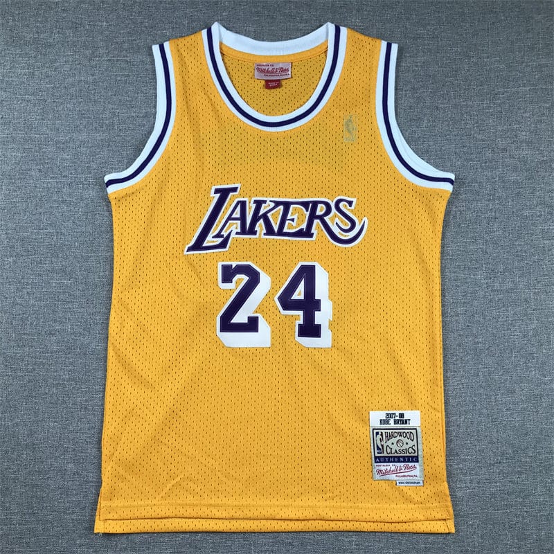KID Lakers #24 Retro Yellow Gold Label