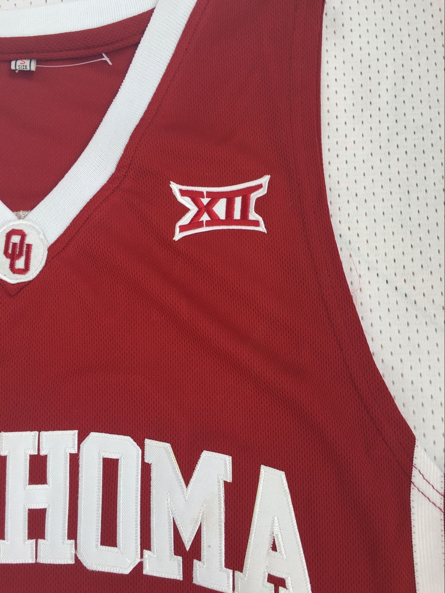 University of Oklahoma No. 11 Trae Young Red Embroidered Jersey