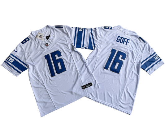 Detroit Lions 16# Jared Goff  Vapor F.U.S.E. Limited Jersey