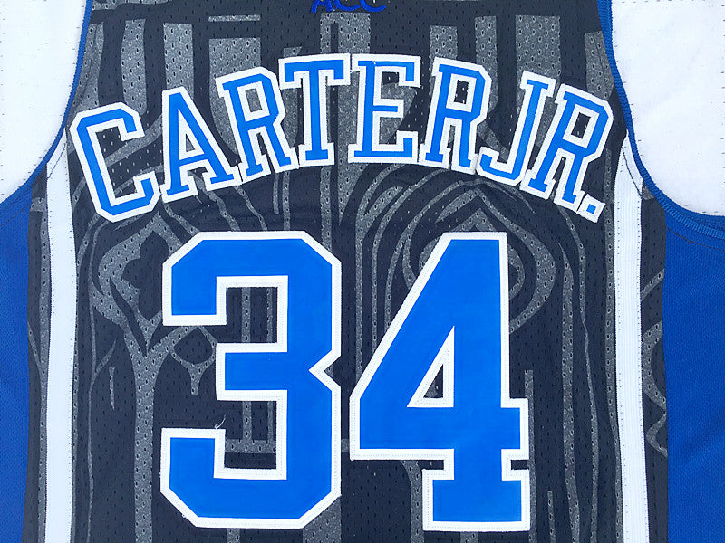 NCAA Duke University No. 34 Wendell Carter black embroidered jersey