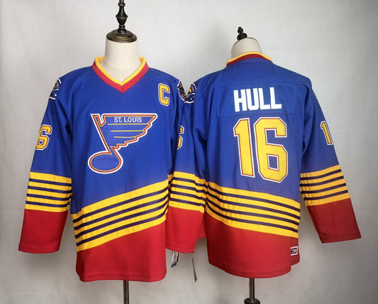 NHL St. Louis Blues HULL # 16 Jersey
