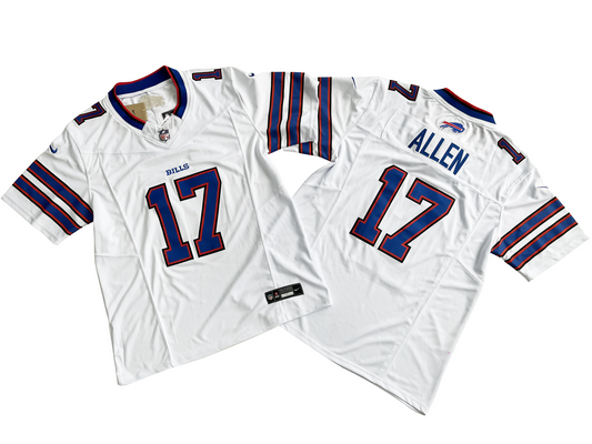 Buffalo Bills 17# Allen Vapor F.U.S.E. Limited Jersey