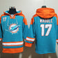 Miami Dolphins Hoodie #17 WADDLE