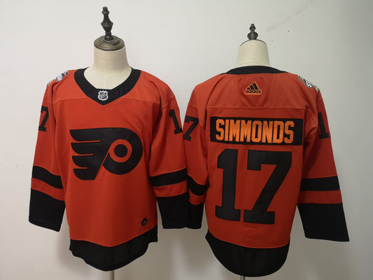 NHL Philadelphia Flyers SIMMONDS # 17 Jersey