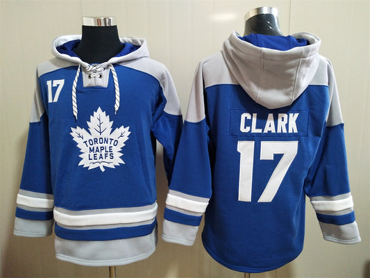 Toronto Maple Leafs Kapuzenpullover #17 CLARK