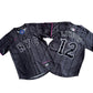 KID Youth New York Mets Francisco Lindor #12 Graphite 2024 City Connect Limited Player Jersey