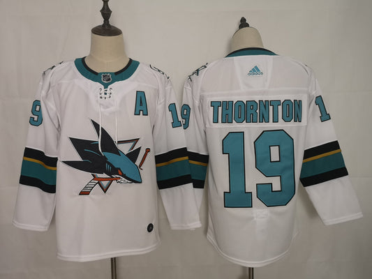 NHL San Jose Sharks  THORNTON # 19 Jersey