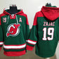 New Jersey Devils Hoodie #19 ZAJAC (Green)