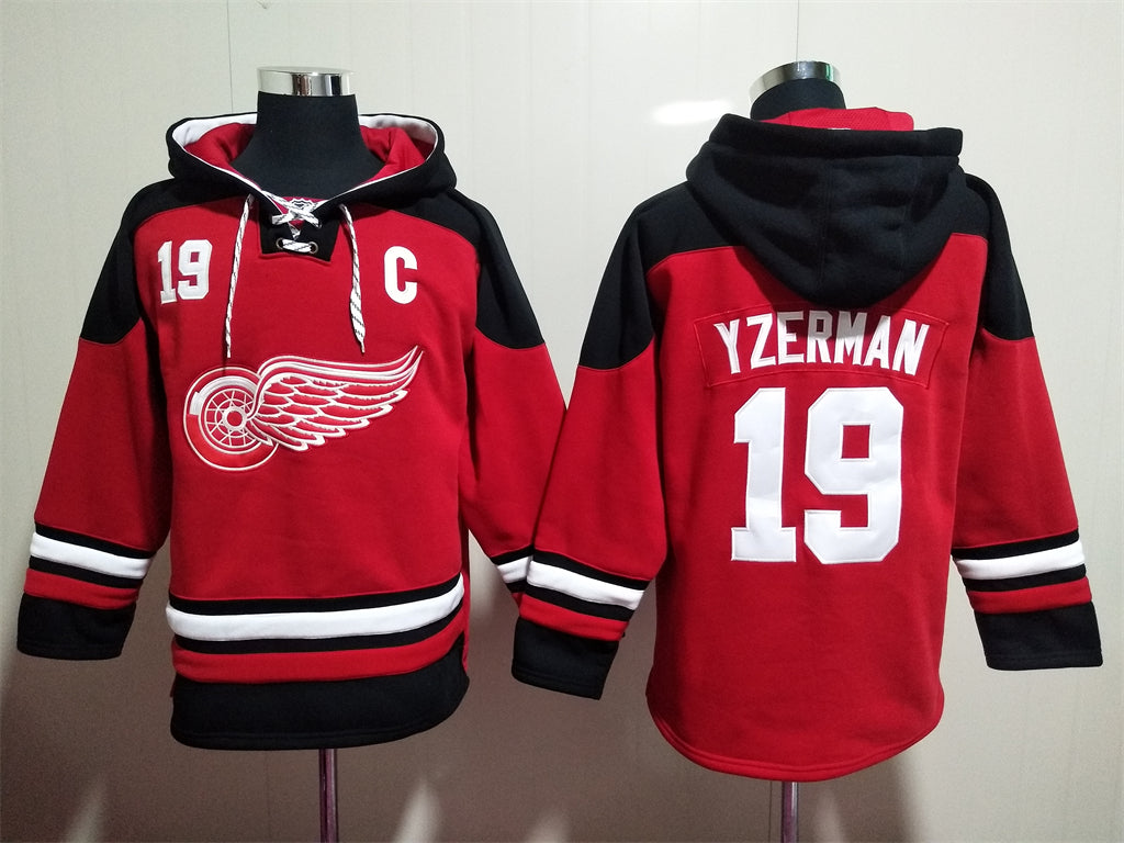 Detroit Red Wings Kapuzenpullover #19 YZERMAN
