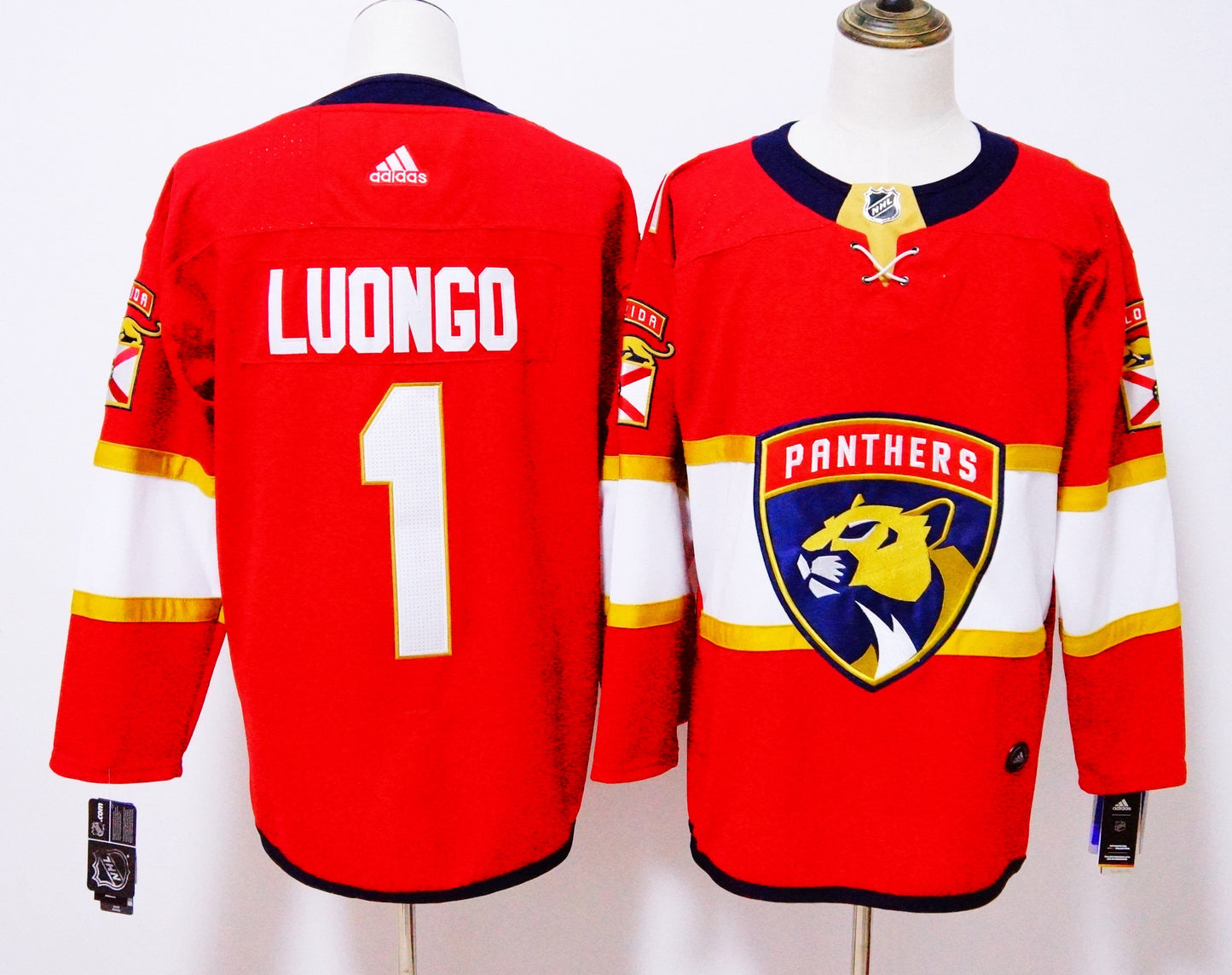 NHL Florida Panthers LUONGO # 1 Jersey