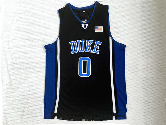 NCAA Duke University No. 0 Tatum Blue Jersey