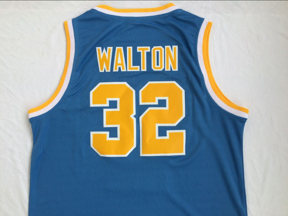 UCLA Bill Walton No. 32 University Blue Jersey