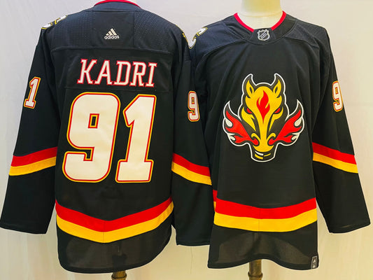 NHL Calgary Flames KADRI # 91 Jersey