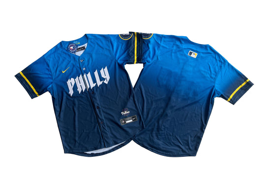 Men's Philadelphia Phillies  Blue 2024 City Connect Limited Jersey