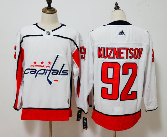 NHL Washington Capitals KUZNETSON  # 92 Jersey