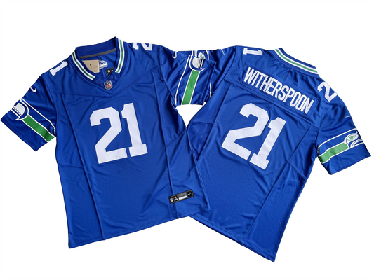 Seattle Seahawks 21# Devon Witherspoon  Vapor F.U.S.E. Limited Jersey