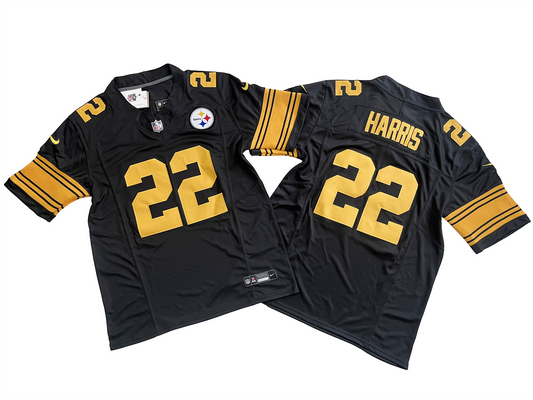 Pittsburgh Steelers 22# Najee Harris Vapor F.U.S.E. Limited Jersey