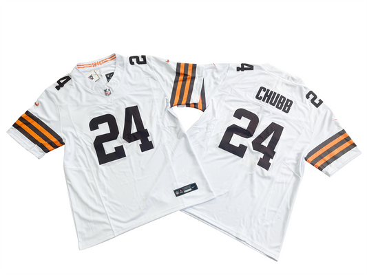 Cleveland Browns 24# Nick Chubb Vapor F.U.S.E. Limited Jersey