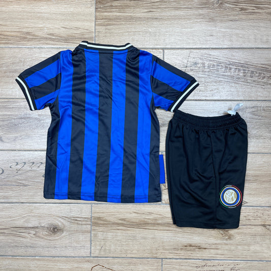 Children's clothing: 0910 retro Inter Milan home court