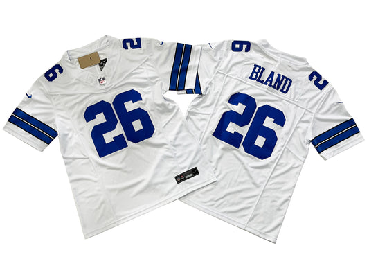 Dallas Cowboys 26# DaRon Bland White Vapor F.U.S.E. Limited Jersey