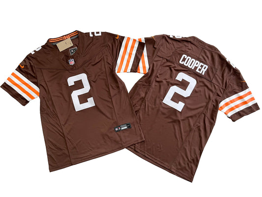 Cleveland Browns 2# Amari Cooper  Vapor F.U.S.E. Limited Jersey