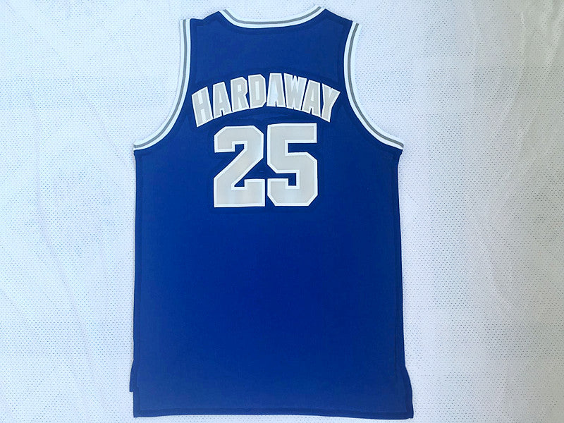 NCAA Memphis State No. 25 Hardaway blue jersey