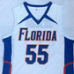 NCAA University of Florida No. 55 Jason Williams White College Jersey