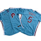 Men's Philadelphia Phillies 5# Bryson Stott Light Blue Player Jersey