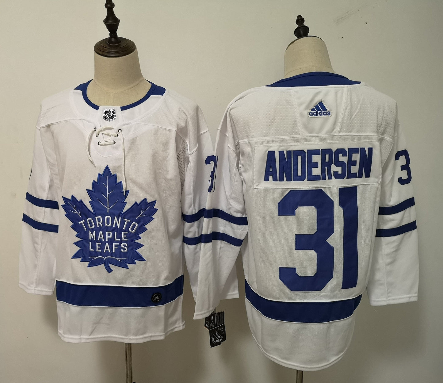 NHL Toronto Maple Leafs ANDERSEN  # 31 Jersey