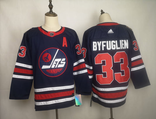 NHL Winnipeg Jets BYFUGLIEN # 33 Jersey
