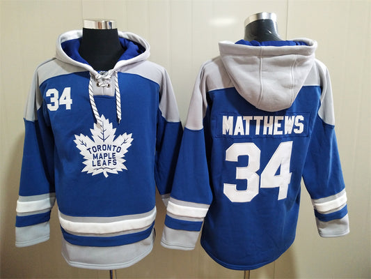 Toronto Maple Leafs Hoodie #34 MATTHEWS