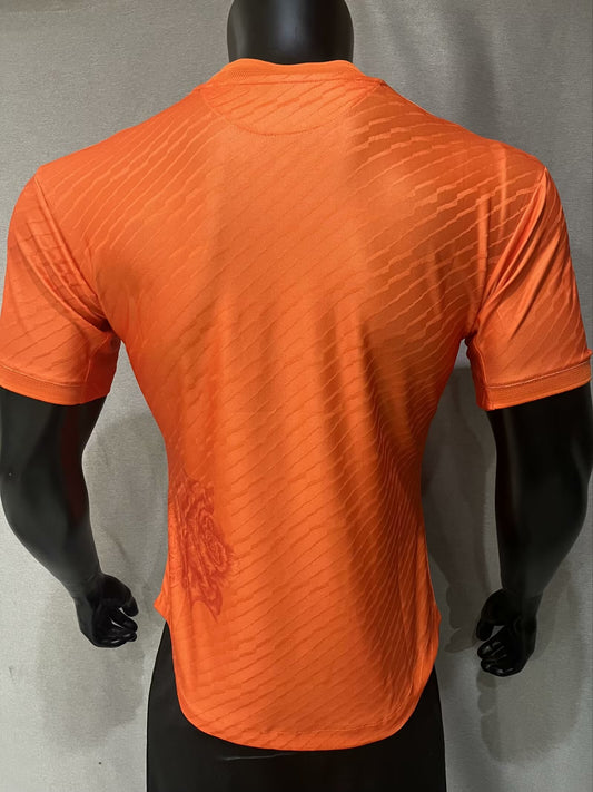 2024-25 Player Edition Real Madrid Y3 Orange Co-branded Jersey